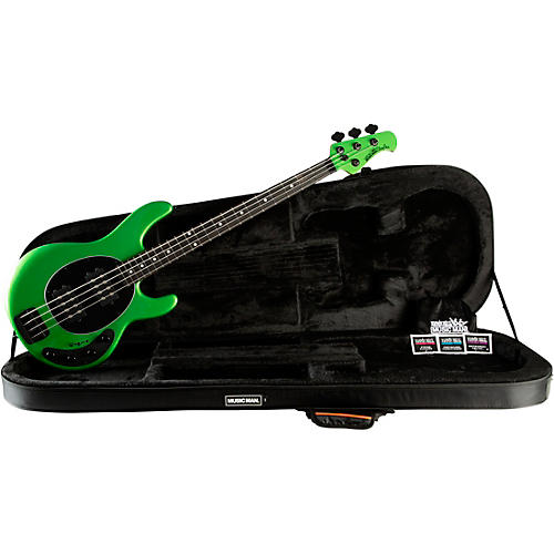 Ernie Ball Music Man StingRay Special HH Electric Bass Guitar Black and Chrome - musicians--Friend