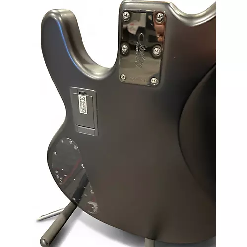 Used Sterling by Music Man Ray34 HH Black Electric Bass Guitar Black - musicians--Friend