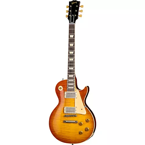 Gibson Custom 1959 Les Paul Standard Reissue Limited Edition Murphy Lab with Brazilian Rosewood Fingerboard Electric Guitar Tom's Lemon - musicians--Friend