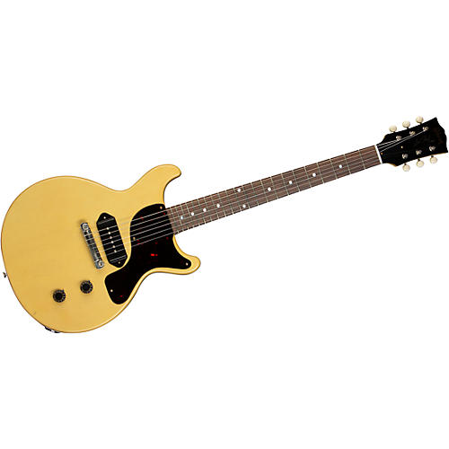 Gibson Custom 1958 Les Paul Junior Double-Cut Reissue VOS Electric Guitar TV Yellow - musicians--Friend