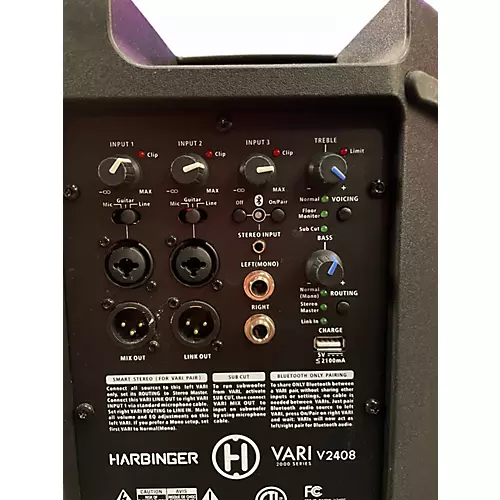 Used Harbinger V2408 Powered Speaker - musicians--Friend