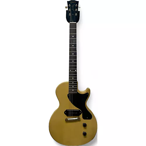 Used Gibson Custom 1957 Les Paul Junior Single-Cut Reissue VOS TV Yellow Solid Body Electric Guitar TV Yellow - musicians--Friend