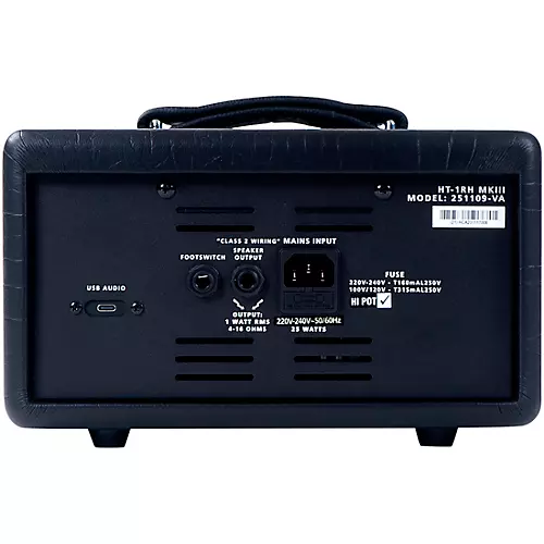 Blackstar HT-1RH MK III 1W Tube Guitar Amp Head Black - musicians--Friend