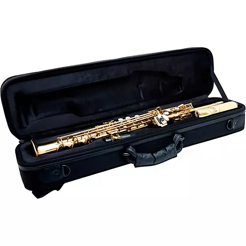 Allora ASPS-250 Student Series Soprano Sax Lacquer Lacquer Keys - musicians--Friend