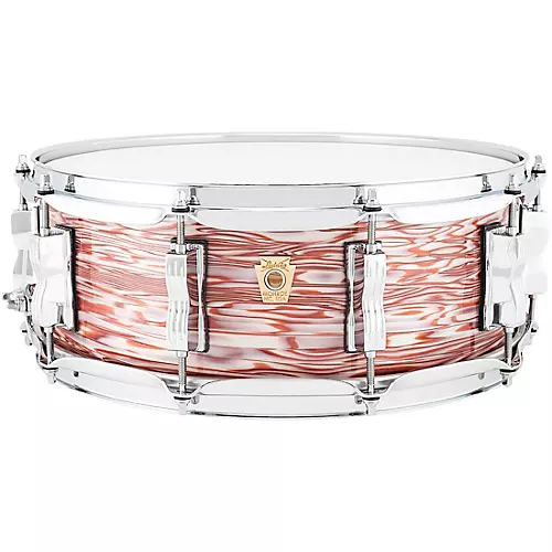 Ludwig Classic Maple Snare Drum 14 x 6.5 in. Pink Oyster - musicians--Friend