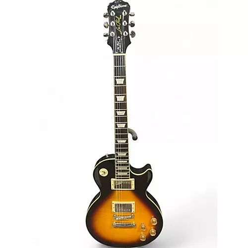 Used Epiphone les paul 1960 tribute bourbon burst Solid Body Electric Guitar bourbon burst - musicians--Friend