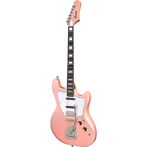 Guild Surfliner Deluxe Solidbody Electric Guitar With Guild Floating Vibrato Tailpiece Glacier Blue Metallic - musicians--Friend