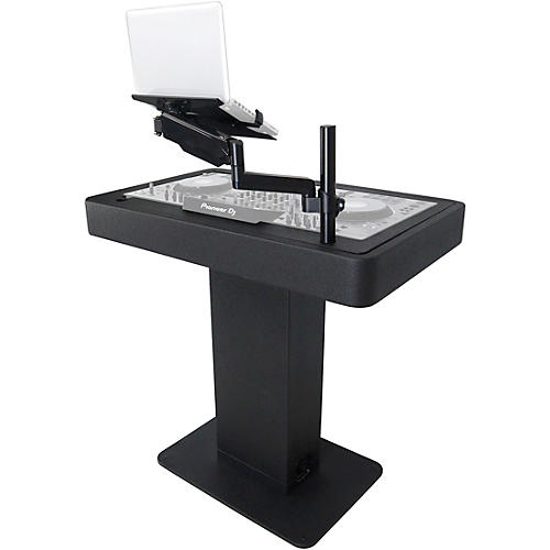 ProX Control Tower DJ Podium Stand Travel Case for Pioneer XDJ-XZ, DDJ-1000 SRT, DDJ-SZ2, DDJ SX-3, Black Finish - musicians--Friend