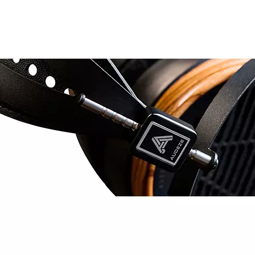Audeze LCD-3 with Zebrano Wood Rings Black/Brown - musicians--Friend