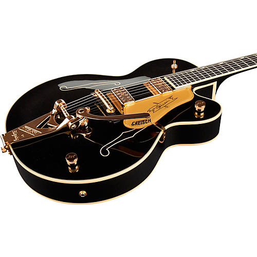 Gretsch Guitars G6120T-SW Steve Wariner Signature Nashville Gentleman With Bigsby Electric Guitar Magic Black - musicians--Friend