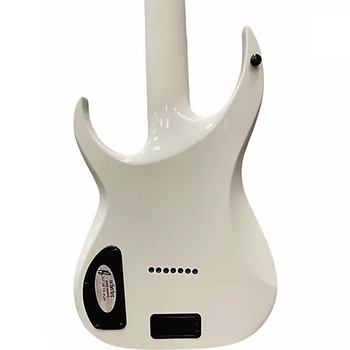 Used Schecter Guitar Research KM7 MKIII Snowblind White Solid Body Electric Guitar Snowblind White - musicians--Friend