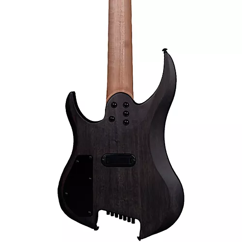 Legator Ghost 7 String Multi-Scale Super Shred Series Flamed Maple Electric Guitar Purple - musicians--Friend