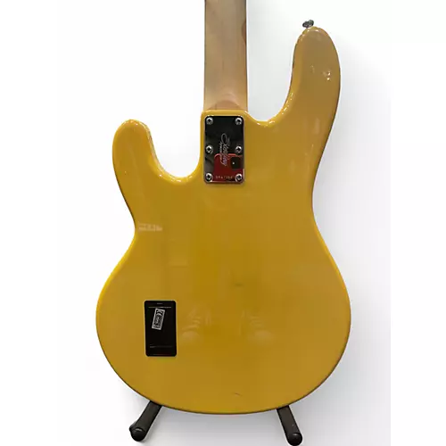 Used Sterling by Music Man StingRay Classic Ray24 Butterscotch Electric Bass Guitar Butterscotch - musicians--Friend