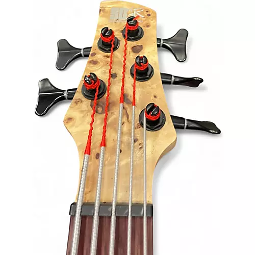 Used Ibanez SRSC805 BURL Electric Bass Guitar BURL - musicians--Friend