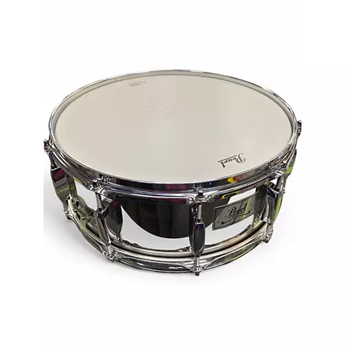 Used Pearl 14in Steel Shell Steel Gray Drum Steel Gray 33 - musicians--Friend
