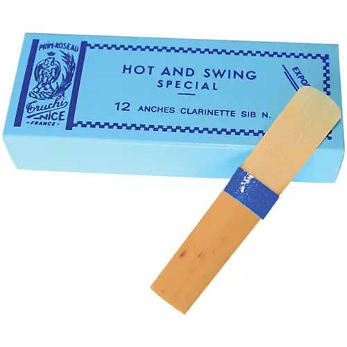 Rigotti Hot and Swing Reeds for Bb Clarinet Strength 2 Box of 12 - musicians--Friend