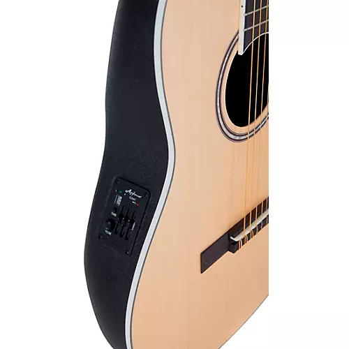 Applause AB24CS-4S Traditional Series Mid-Depth Spruce Nylon-String Classical Acoustic-Electric Guitar Natural - musicians--Friend