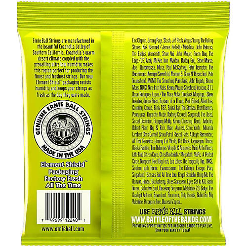 Ernie Ball 2240 Regular Slinky RPS 10 Electric Guitar Strings - musicians--Friend
