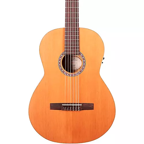 Godin Etude Clasica II Nylon String Left-Handed Classical Electric Guitar Natural - musicians--Friend