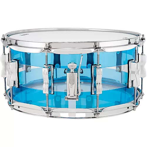 Ludwig Vistalite 50th Anniversary Snare Drum 14 x 6.5 in. Blue/Clear/Blue - musicians--Friend