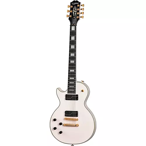 Epiphone Matt Heafy Les Paul Custom Origins 7-String Left-Handed Electric Guitar Ebony - musicians--Friend