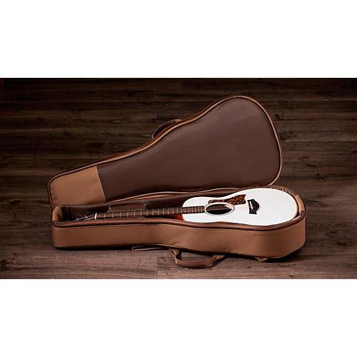 Taylor GS Mini-e Special-Edition Acoustic-Electric Guitar Transparent White - musicians--Friend
