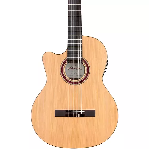 Kremona R65CWC Rondo Left-Handed Acoustic-Electric Classical Guitar Natural - musicians--Friend