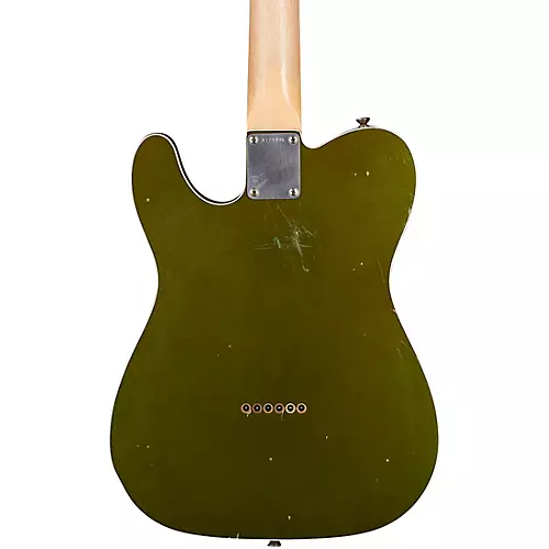 Fender Custom Shop 1963 Telecaster Custom Journeyman Relic Electric Guitar Masterbuilt by Paul Waller Aged Firemist Gold - musicians--Friend