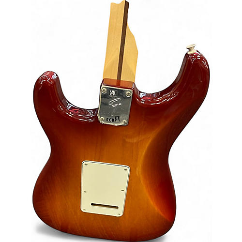 Used Fender Player Stratocaster HSS SUNBURST Solid Body Electric Guitar SUNBURST - musicians--Friend