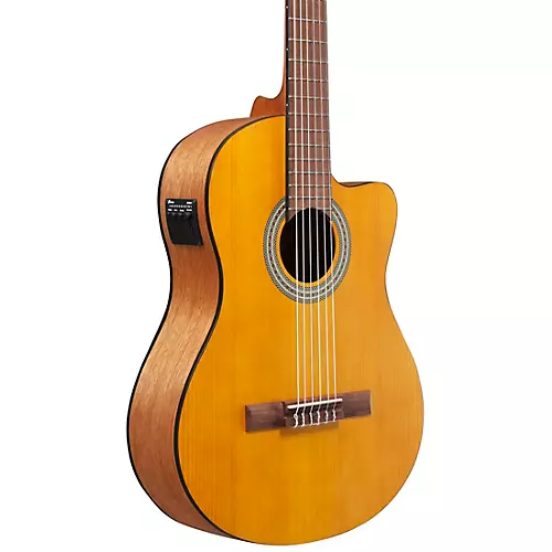 Ibanez GA3ECE Cutaway Acoustic-Electric Guitar Amber - musicians--Friend