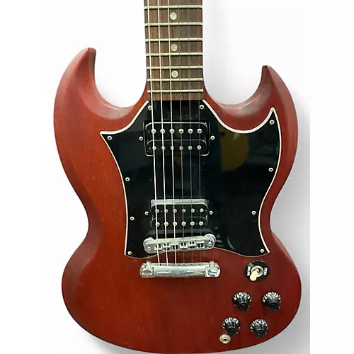 Used Gibson SG Standard Red Solid Body Electric Guitar Red - musicians--Friend