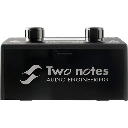 Two Notes AUDIO ENGINEERING Opus Amp Sim and DynIR Engine Effects Pedal Black - musicians--Friend