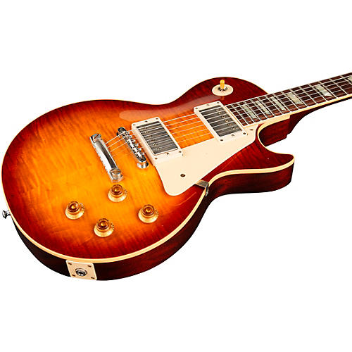 Gibson Custom Murphy Lab 1959 Les Paul Standard Reissue Ultra Light Aged Electric Guitar Sunrise Tea Burst - musicians--Friend
