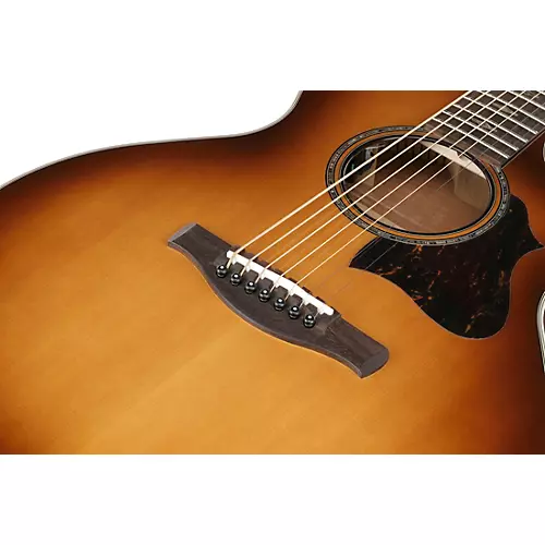 Ibanez AE3007FMH 7-String Grand Auditorium Acoustic-Electric Guitar Tobacco Edge Burst - musicians--Friend