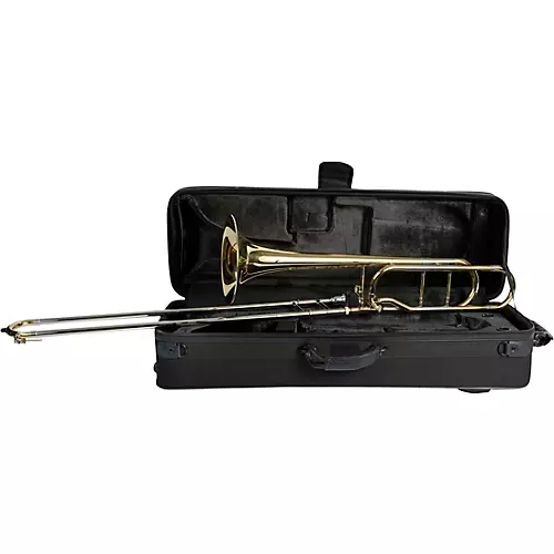 Allora ATB-450 Vienna Series Intermediate F-Attachment Trombone Lacquer Yellow Brass Bell - musicians--Friend