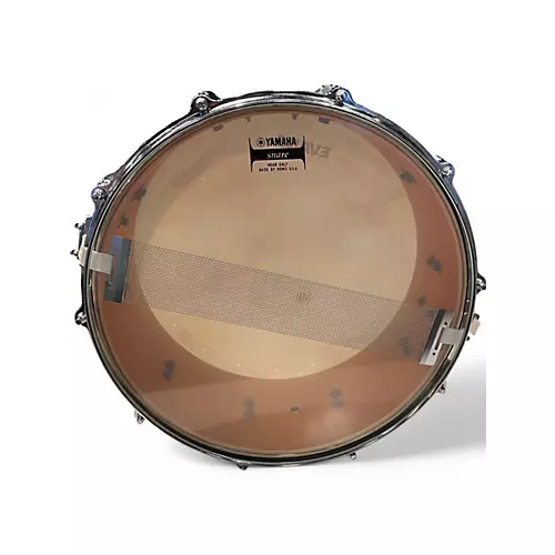 Used Yamaha 6X14 absolute hybrid maple Silver Sparkle Drum Silver Sparkle 13 - musicians--Friend