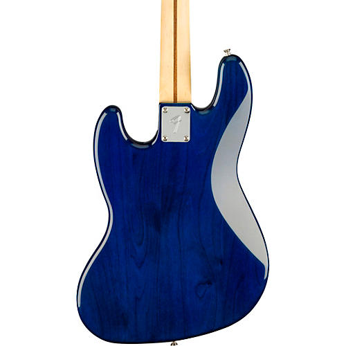 Fender Player Jazz Bass Plus Top Limited-Edition Bass Guitar Blue Burst - musicians--Friend
