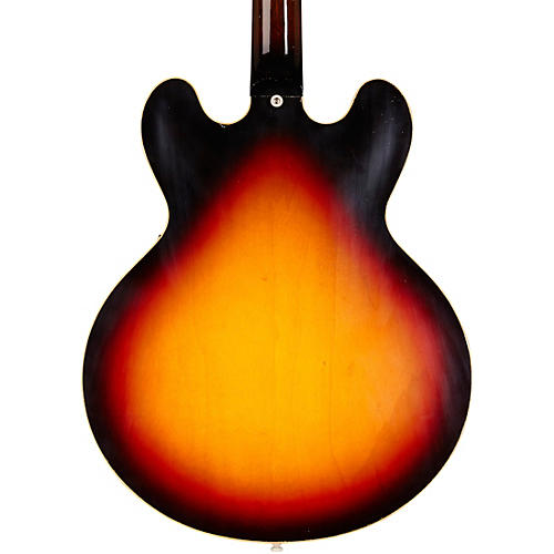 Gibson Custom Murphy Lab 1958 ES-335 Light Aged Semi-Hollow Electric Guitar Tri-Burst - musicians--Friend