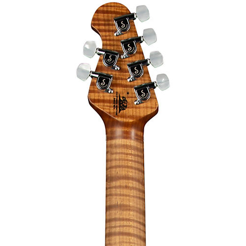 Ernie Ball Music Man Axist Quilt Top (satin) Electric Guitar Honey Pot - musicians--Friend