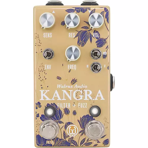 Walrus Audio Kangra Filter Fuzz Effects Pedal Floral Series 2024 Beige - musicians--Friend