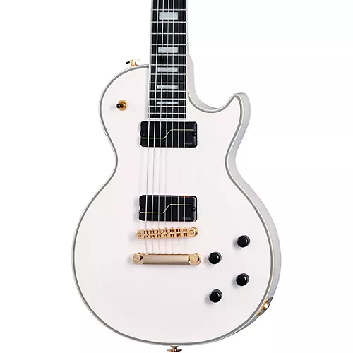 Epiphone Matt Heafy Les Paul Custom Origins 7-String Electric Guitar Ebony - musicians--Friend