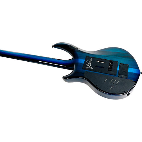 Ernie Ball Music Man John Petrucci BFR Majesty 6 Quilt Top Electric Guitar Red Nebula - musicians--Friend