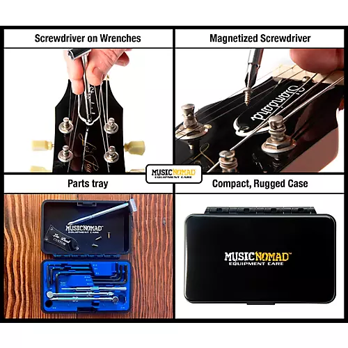 Music Nomad Premium Guitar Tech Truss Rod Wrench Set - musicians--Friend