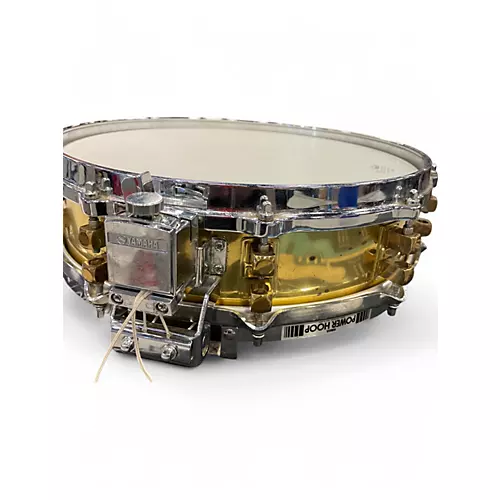 Used Yamaha 14in SD493 Brass Drum Brass 33 - musicians--Friend