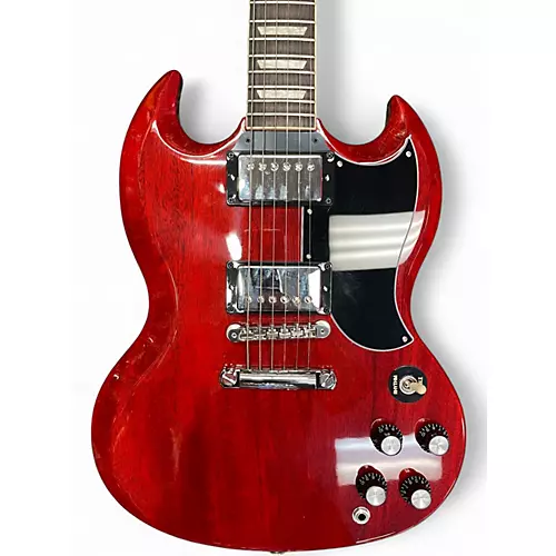 Used Gibson SG Standard Red Solid Body Electric Guitar Red - musicians--Friend