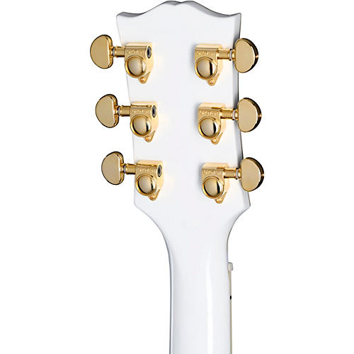 Epiphone Inspired by Gibson Custom Les Paul Custom Electric Guitar Alpine White - musicians--Friend