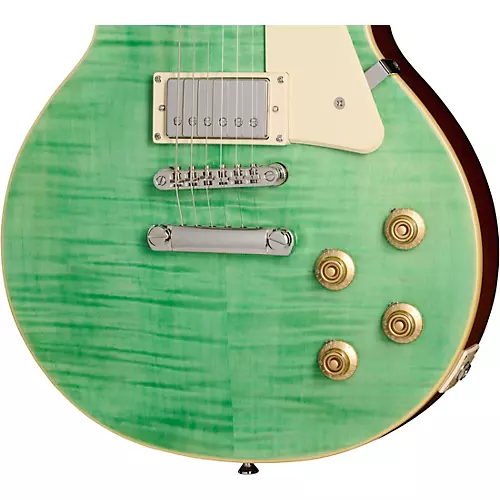 Epiphone Les Paul Standard '50s Figured Electric Guitar Seafoam Green - musicians--Friend