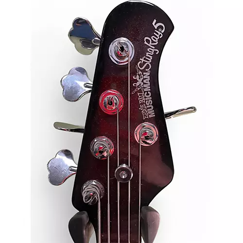 Used Ernie Ball Music Man stingray 5 bfr ginger burst Electric Bass Guitar ginger burst - musicians--Friend
