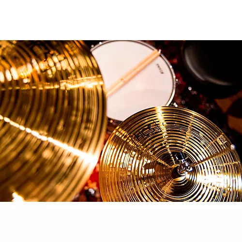 MEINL HCS Hi-Hat Cymbal Pair 15 in. - musicians--Friend