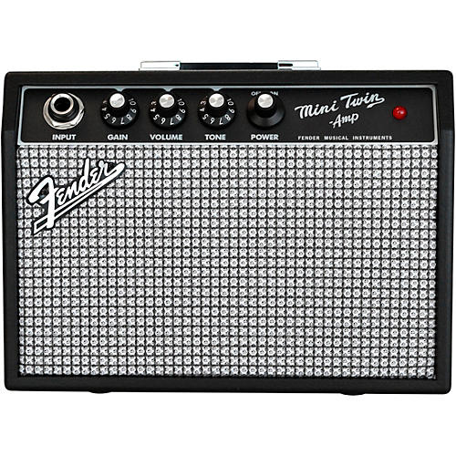 Fender Mini '65 Twin 1W 2x3 Guitar Combo Amp Blonde - musicians--Friend